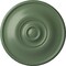 Ekena Millwork Jefferson Ceiling Medallion (Fits Canopies up to 2 7/8"), 11 3/4"OD x 3/8"P, Athenian Green CM12JEAGF - alternate 1